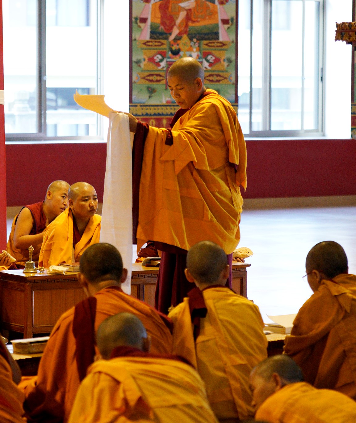 dedication at puja